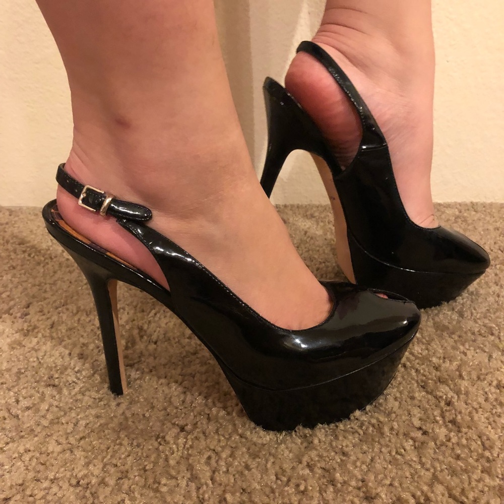 Sam Edelman Black High Heels